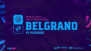 FemeninoBelgrano  BELGRANO vs Platense  Fecha 9  Torneo Clausura 2024 [upl. by Malin459]