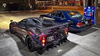 12000 Exhaust vs 10 Million Pagani Zonda 760 AY [upl. by Ehrsam]