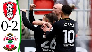 Rotherham vs Southampton 02 All Goals and Extended Highlights 2024 [upl. by Adi]