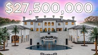 Inside a 27500000 Texas MEGA MANSION With the Most Amazing Basement [upl. by Gotcher341]