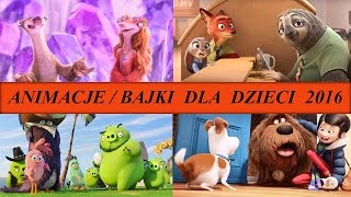 Najlepsze animacjebajki dla dzieci 2016 [upl. by Atiram872]