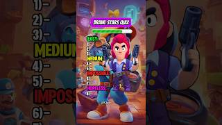 Only a True Brawl star fan can name all these brawlers🤯 shorts quiz trivia [upl. by Monteith]