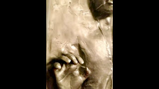 LifeSize Han Solo in Carbonite by Sideshow Collectibes [upl. by Marissa]