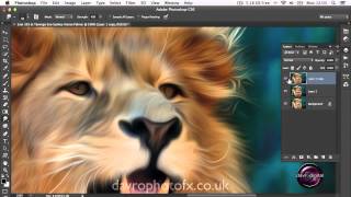 Creating an Oil Paint effect in Photoshop [upl. by Burack]