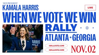 Atlanta Rally with Vice President Kamala Harris  VERTICAL [upl. by Aciretal]