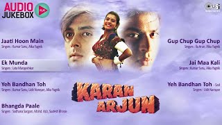 Karan Arjun  Jukebox  Shahrukh Salman Kajol Mamta Rajesh Roshan  Bollywood 90s Hits Jukebox [upl. by Reede]