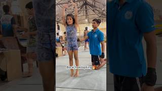 Back handspring👌🔥 backhandspring shorts viral jitugymnast [upl. by Errecart299]