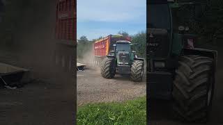 Fendt 930 mit Schuitemaker tridem am Mais Ballern 2023 fendt fendt930 mais [upl. by Ecilef]