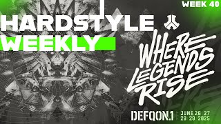 Hardstyle Weekly  Defqon1 Aftermovie amp kick Off for 2025 released amp Much More  Week 40 [upl. by Postman108]