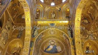 Cappella Palatina Monreale Palermo Italy [upl. by Yakcm408]