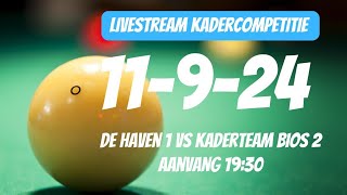 DE HAVEN 1 VS BIOS KADERTEAM 2 Tafel 1 [upl. by Oir]