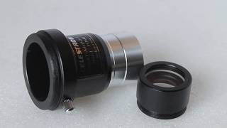 Celestron 2x barlow  tadapter review [upl. by Ik]