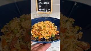 ARROZ CON POLLO COLOMBIANO 🇨🇴 recetasfaciles [upl. by Nosnehpets]