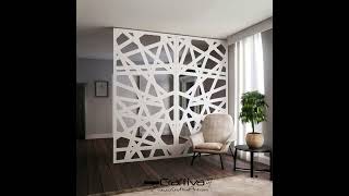 We accept custom design room dividers Panels 3D wall art and Wood slat wall [upl. by Uy]