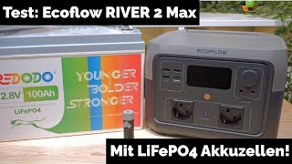 Ecoflow RIVER 2 Max eine fast perfekte Powerstation mit LiFePO4 Zellen [upl. by Locin]