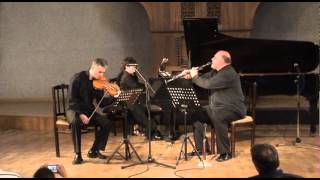 Aram Khachaturian trio for piano clarinet and violin [upl. by Gamal]