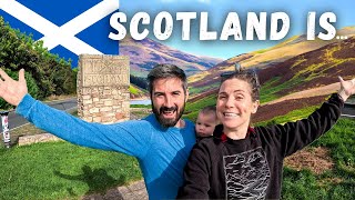 American Familys Surprising First Impressions of Scotland [upl. by Carver985]