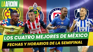 Fechas y horarios de las semifinales de la Liga MX 2024 Así se jugarán los partidos [upl. by Nirhtak963]