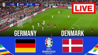 🔴 LIVE  Germany vs Denmark  UEFA Euro 2024  Live Match Today  Full Match Streaming [upl. by Enelrae]