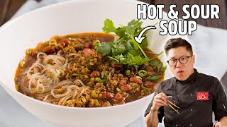 Quick amp Simple Hot amp Sour Soup Recipe [upl. by Sosanna]