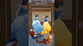 Mio Disney Princess Wellerman Elevator 😍 sakuraschoolsimulator shorts tiktok [upl. by Alesandrini]