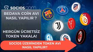 Socios Nasıl Üye Olunur Socios Token Avı Nasıl Yapılır UYGULAMALI chiliz avı [upl. by Drarig]