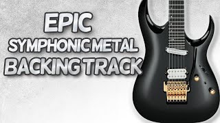 Epic Symphonic Metal Backing Track E Minor In The Style of Nightwish [upl. by Greyson]