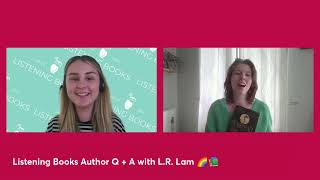 Listening Books Author Q  A with author L R Lam [upl. by Panchito]