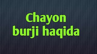 Chayon burji haqidaЧаен буржи хакида [upl. by Jere]