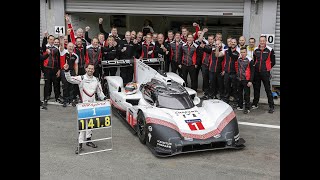 Porsche 919 Hybrid Evo  son tour à SpaFrancorchamps [upl. by Nilkcaj]