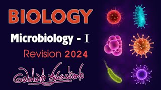 ක්ෂුද්‍ර ජීව විද්‍යාව  Part I  Biology Revision 2024 [upl. by Berrie]