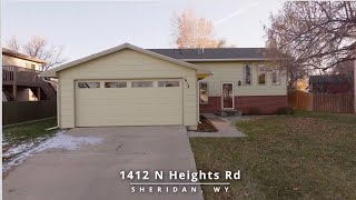 1412 North Heights Drive  Sheridan WY [upl. by Cynthy]