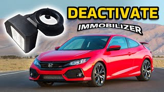 How to Deactivate a Honda Immobilizer [upl. by Renault]