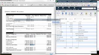 QuickBooks Video Tip MINDBODY Online amp QuickBooksRecording Daily Sales [upl. by Garrot]