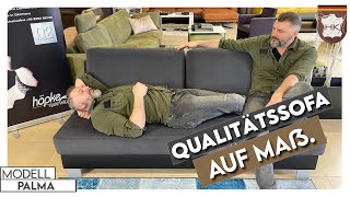 Schlafsofa quotPALMAquot  Sitzen und Schlafen in Premium Qualität KellerSitzwerk [upl. by Attennek]