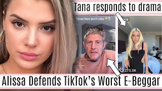 Alissa Violet Defends TikTok’s Worst EBeggar Jason Nash [upl. by Attenal]