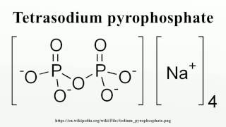 Tetrasodium pyrophosphate [upl. by Marlena692]