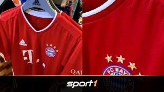 Trikot geleakt So soll der FC Bayern nächste Saison spielen  SPORT1 [upl. by Aniryt]