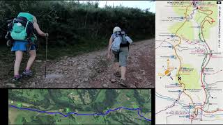 Stage 1 St Jean Pied de Port to Roncesvalles Napoleon Route [upl. by Hendrix]