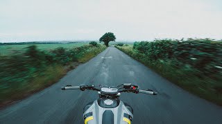 Morning cruise  YAMAHA MT07 AKRAPOVIC  QUICKSHIFTER 4K [upl. by Neggem]