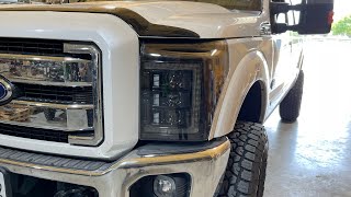 Morimoto XB LED Headlights 1116 Ford Super Duty [upl. by Dimitry267]