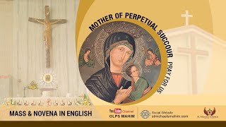 OUR LADY OF PERPETUAL SUCCOUR NOVENA IN ENGLISH   830 AM 08 MAY 2024 [upl. by Esra915]