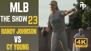 MLB The Show 23 Randy Johnson amp Cy Young face off PS5 4K gameplay [upl. by Wadesworth904]