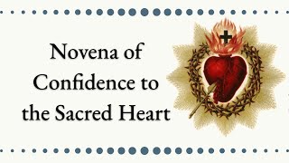 Novena of Confidence to the Sacred Heart of Jesus  Catholic Prayer 🙏🏽 [upl. by Donetta]