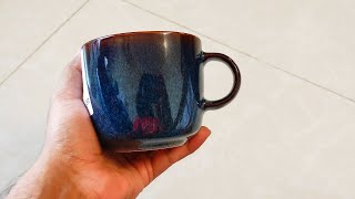 ledieu® GLADELIG MugBlue 370ml 13 oz Designer Cup [upl. by Atilehs]