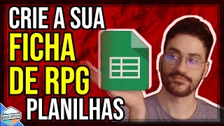 Google Planilhas CRIE uma FICHA pro seu RPG [upl. by Parent]