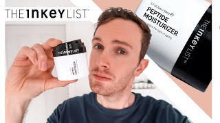 The Inkey List Peptide Moisturiser Review  6 Days of The Inkey List [upl. by Gregoire682]