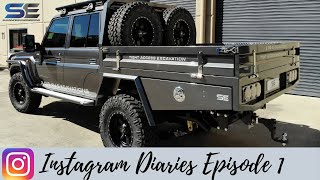 Instagram Diarys Episode 1 DIG4U Toyota Landcruiser LC79 by Shannons Engineering [upl. by Esoj]