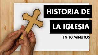 HISTORIA DE LA IGLESIA EN CASI 10 MINUTOS [upl. by Yesnek]