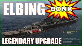 Elbing Legendary Upgrade Leg Mod Captain Build Guide World of Warships [upl. by Retrac]